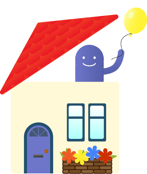 人がハローとしている